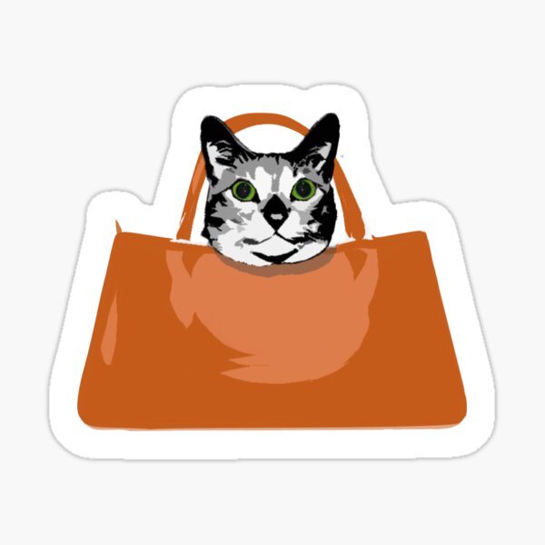 CatBagz Logo No Text Sticker