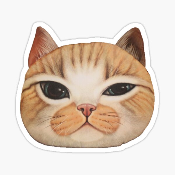 Oliver the Cat Bag Sticker