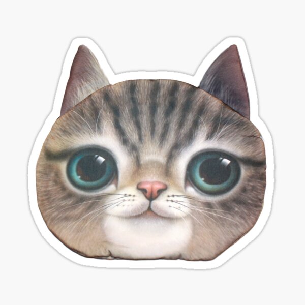 Percy the Cat Bag Sticker