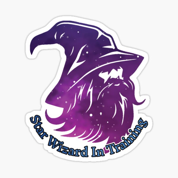 Star Wizard In Training Sticker